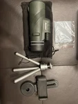 Pankoo 40X60 Monocular Telescope For Smartphone With Adapter And Tripod. Fixed Price $36.00.