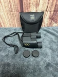 Bushnell Medalist Olympic 1992 Compact 8X23 Binoculars W/ Case, Vtg Vg Condition. Fixed Price $24.75.