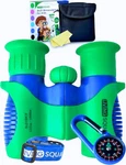 Kids Binoculars 8X21 Shockproof Ages 3 12 With Case, Neck Strap, Compass &. Fixed Price $43.72.