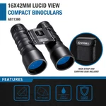 Barska AB11366 Lucid View 16X 42MM Binoculars With Case Bag. Fixed Price $48.17.