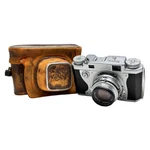 Konica Iia Rangefinder Camera With Case Excellent Optics Used Return. Fixed Price $118.04.