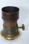 Cc Harrison 3/4'' F3.8 Brass Petzval Lens. New York. Early 1850'S. Covers 5X7. Fixed Price $2495.00.