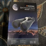 Celestron Skymaster 20X80 Binoculars Integrated Tripod Adapter New. Fixed Price $180.00.