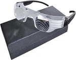 Low Vision Magnifier Glasses Far View Telescope Watching Tv. Fixed Price $34.98.