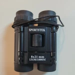 Sportstek Mini Binoculars 8X21MM 131M/1000M. Fixed Price $17.99.