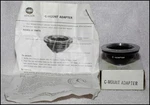 Minolta Mount Adapter With Original Instruction Sheet And Box. Appears Unused.. Fixed Price $14.95.