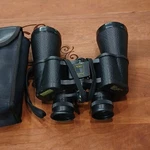 Bushnell Insta Focus 10X50 Porro Prism Binoculars Black Lens Cover Wide Strap. Fixed Price $8.00.