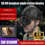 4K 3D Vr Night Vision Goggles Binoculars 6X Zoom Digital Ir Head Mounted Sight. Fixed Price $129.87.