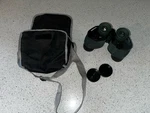 Carson Freefocus Army Green Binoculars 7 X 35 420 Ft 1000 Yds W/ Case Works. Fixed Price $19.99.
