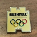 Bushnell Binoculars Olympic Pin. Fixed Price $5.00.