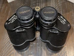Vintage Mason Fully Coated Binoculars 16X50 183FT 1000YDS With Case. Fixed Price $40.00.