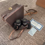 Scope Model A-150188 7-15X35 Wide Angle Binoculars W/ Leather Case. Fixed Price $71.99.