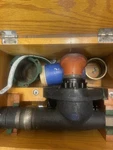 1943 U. S. Navy Mk. 74 Ships Telescope Original Wood Case Spencer Lens. Fixed Price $179.99.