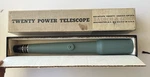 Vintage Bausch & Lomb Balscope Twenty 20X Telescope Cat 61-41-12 Boxed Usa. Fixed Price $96.45.