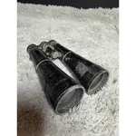 Vintage Black Metal Long Barrel Field Binoculars Industrial Decor Prop Wwii?. Fixed Price $75.00.