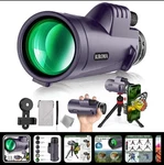 Monocular Telescope 40X60 High Powered With Smartphone Adapter & Tripod For. Fixed Price $29.95.