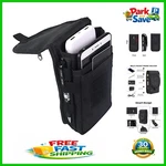 Nylon Dual Phone Belt Pouch - Secure Carrying Case For Hiking, Camping, Tools. Fixed Price $18.89.