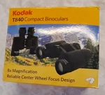 Binoculars Kodak T840 Nib 8X Magnification. With Case Strap& Instruction Book. Fixed Price $19.00.