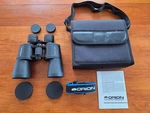 Orion Scenix 7X50 Binoculars BAK-4, Lens Caps, Case, Neck Strap, User Guide. Fixed Price $50.00.
