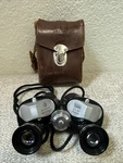 Vintage Bushnell "broadfield" 6X25 11.0 Binoculars W/ Case.!!!. Fixed Price $207.00.