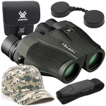 Vortex Optics Vanquish 10X26 Reverse Porro Prism Binocular With Cd Hat Bundle. Fixed Price $114.00.