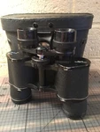 Vintage Binoculars With Case Bushnell N7359 Ensign Magnify 394 1000 Yards. Fixed Price $9.80.