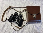 Vintage German Krombach Wetzlar Porrolux 8 30 Binoculars With Leather Case. Fixed Price $129.00.