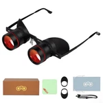 Bijia 3X Hands-free Binocular Glasses, For Concerts, Theater, Opera, Sp.... Fixed Price $62.71.