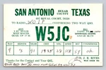 Ham Radio Qsl W5JC San Antonio Texas 1991 Yaesu FT-1000 Linear SB-220. Fixed Price $15.99.