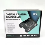 Vivitar Digital Camera Binocular W/ Night Vision 12X Zoom 16MP. Fixed Price $35.99.