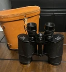 Vintage Omega (japan) NO.3253 Coated Lens 30 X 50 Binoculars /leather Case. Fixed Price $35.00.