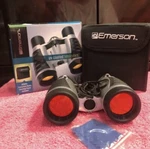 Emerson Uv Coated Binoculars Optics Protective Lenses Neck Strap Nylon Pouch. Fixed Price $14.90.