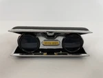 Vintage Crystal Craft Folding Opera Glasses Binoculars Coated Lens Black Silver. Fixed Price $22.49.