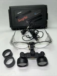 Surgitel EV200F Loupe Glasses Dental Surgical With Light, Extra Lenses & Case. Fixed Price $906.24.