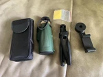 Md Life 80X100 Monocular Telescope Green W/tripod And Adapter Open Box. Fixed Price $32.88.