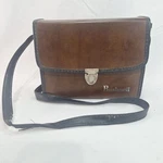 Vtg Bushnell Instafocus Binoculars Case Damaged Leather Strap Storage Container. Fixed Price $8.92.