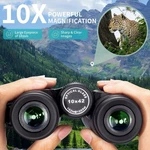 Gosky 10X42 Roof Prism Binoculars For Adults Hd Professional BAK4 Fmc. Fixed Price $40.00.