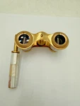 Antique Gold Opera Glasses Mother Of Pearl Handle Binoculars. Fixed Price $45.00.