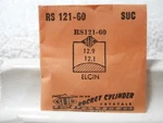 Suc RS121-60 Watch Crystal Fit Elgin 5025 5027 5312 12.9 X 12.1 Mm Replacement. Fixed Price $16.24.
