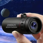 2000X25 Hd Monocular Telescope - Compact, Portable For Travel &hunting. Fixed Price $7.99.