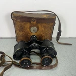 C.p. Goerz Heli-trieder German Field Binoculars 6X29 W Strap & Case #24693 *read. Fixed Price $249.99.