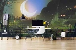 3D Garden Night Moon Wallpaper Mural Removable Self-adhesive 10. Fixed Price $36.18.