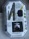 Leatherman Super Tool 200 Value Pack Storm Lighter Barska Binocular Gift Set. Fixed Price $499.00.