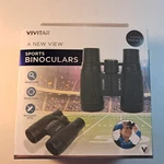 Vivitar Sports Binoculars Super Compact New Box. Fixed Price $8.99.