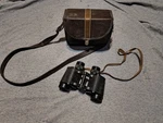 Vintage Carl Zeiss Jena Silvamar Binoculars 6X30 # 235006 With Case. Fixed Price $70.00.