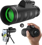 40X60 High Definition Monocular Telescope With Smartphone Adapter. Fixed Price $24.00.