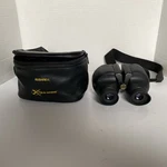 Bushnell Xtra-wide 4X21 Sport Binoculars 900' Field Of View Blackw/ Case Bag. Fixed Price $65.00.
