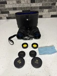 Vintage Manon Extra Wide Angle Binoculars 7 35 Field W/case Deluxe Lens Coated. Fixed Price $45.00.