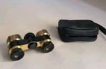 Vintage Jcpenney 3X27 Coated Opera Binoculars Gold & Black W/case Japan. Fixed Price $29.74.