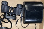 Kmart Focal 7 X 35 Wide Angle Binoculars W/ Original Case, Lens Covers And Strap. Fixed Price $14.99.